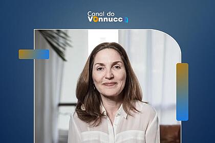 Autora de novelas, Thereza Falcão na arte da Coluna do Vannucci