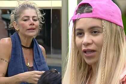 Cátia Paganote e Taty Pink em uma montagem na A Grande Conquista