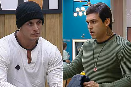 Fellipe e hadad em uma montagem na a grande conquista 2