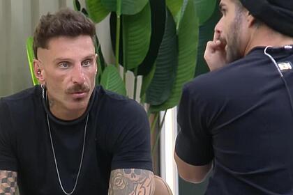 Guipa e de albú em conversa na cozinha de a grande conquista 2