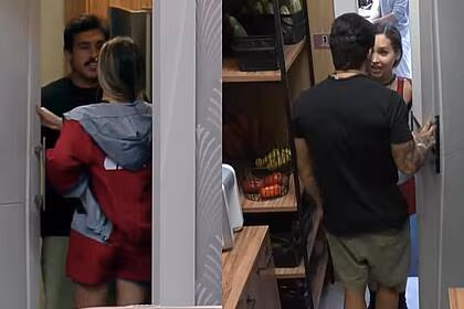 Hadad e any em treta na depensa de a grande conquista