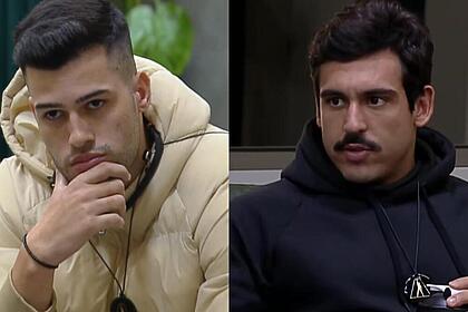 Kaio e hadad em uma montagem na a grande conquista