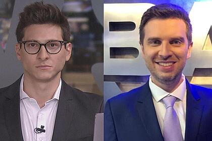 Willian Kury e Felipe Brosco em uma montagem