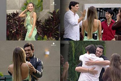 Anhaí, Bruno Cardoso, João Hadad, Dona Geni, Cel e Kaio Perroni entram na mansão do A Grande Conquista 2