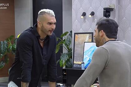 Brenno e hadad em trecho de discussão na a grande conquista