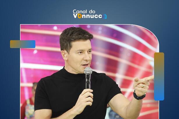 Rodrigo Faro na arte da coluna diária no Canal do Vannucci
