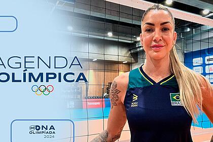 Thaisa na Agenda do Dia na Olimpíada 2024