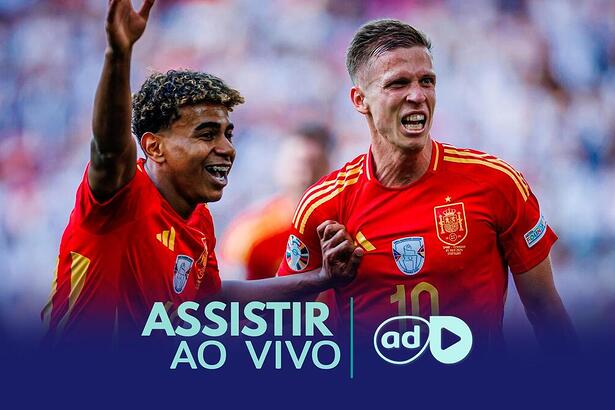 Lamine Yamal na arte onde assistir ao jogo Espanha x França, pela Eurocopa