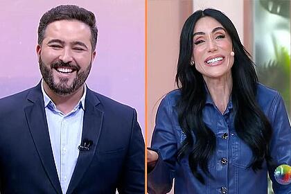 Felipe Malta divide tela com Michelle Barros no Primeiro Impacto