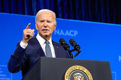 Presidente Joe Biden discursando nos Estados Unidos