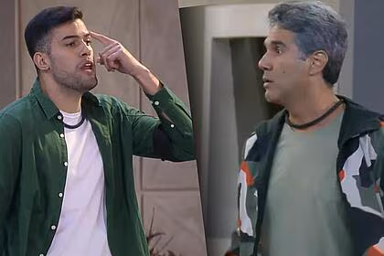 Kaio e fernando em trecho de treta na a grande conquista