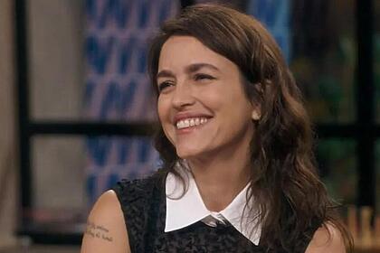 Manuela Dias em trecho de entrevista ao Conversa com Bial