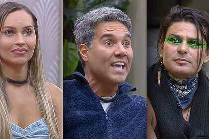 Any, fernando e rambo no sofá do a grande conquista 2 na formação da 8ª zona de risco