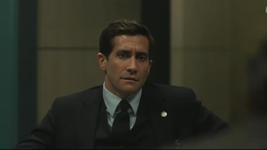 Rusty Sabich (Jake Gyllenhaal) em cena de Acima de Qualquer Suspeita