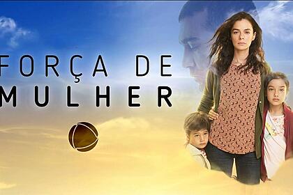 Logo da novela força de mulher que será exibido na record