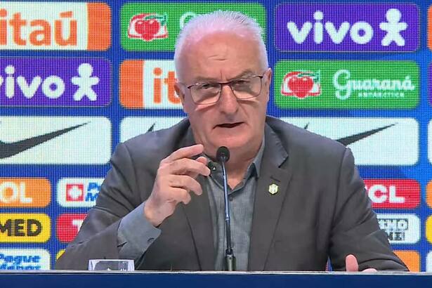 Dorival Jr. em trecho da convocação da Seleção Brasileira