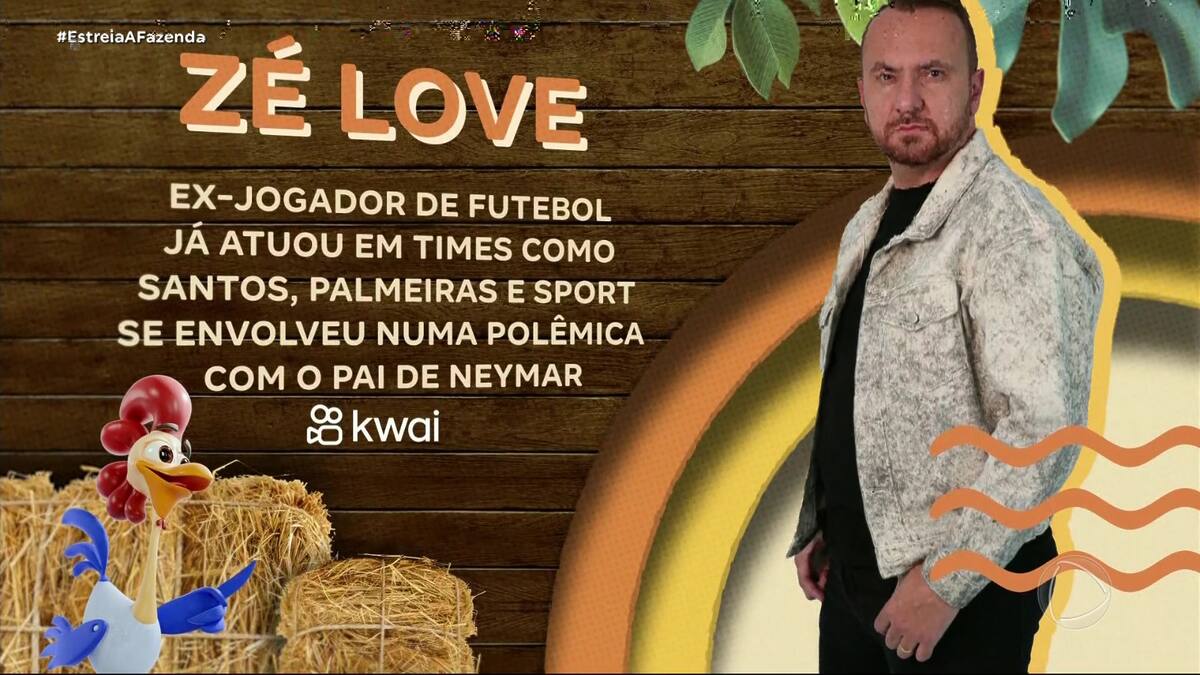 Zé Love em A Fazenda 16