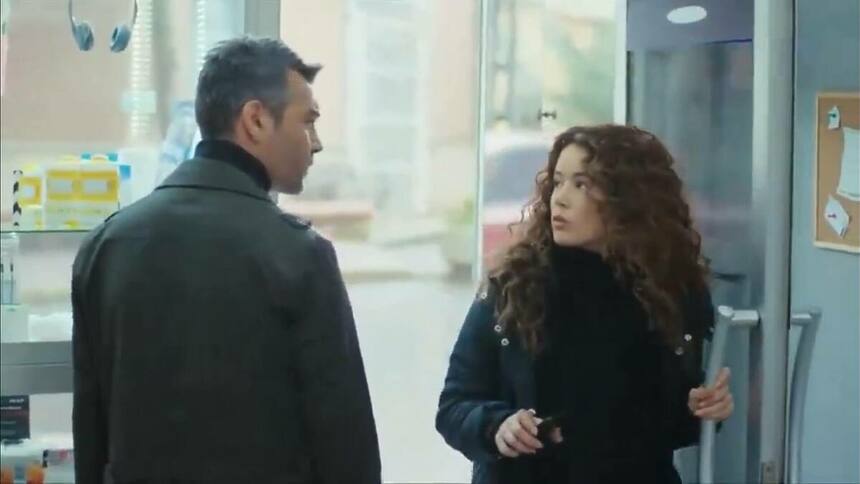 Sarp (Caner Cindoruk) e Sirin (Seray Kaya) frente a frente em capítulo de Força de Mulher