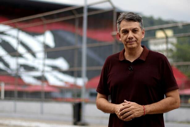 Renato Dias em trecho de reportagem do Arquivo A na TV Aparecida