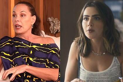 Carolina Ferraz e Jade Picon em uma montagem