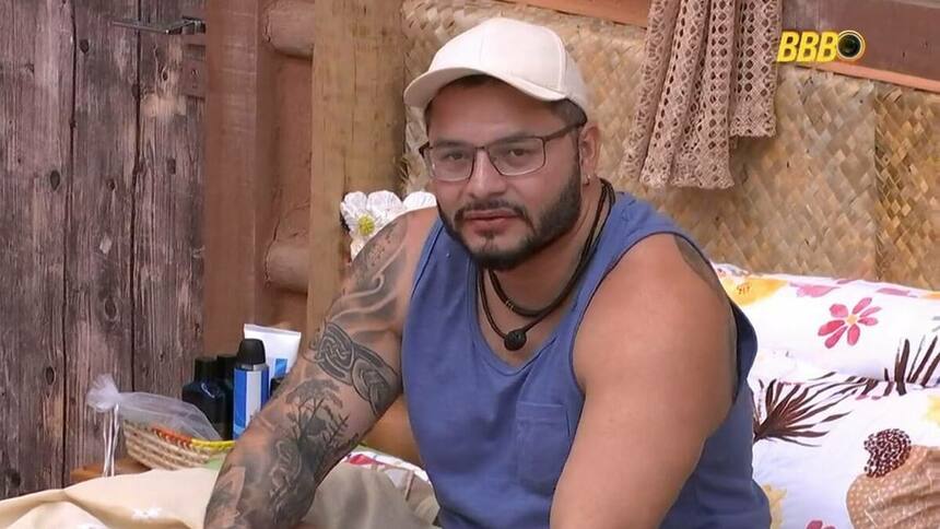 Marcelo no Quarto do BBB 25
