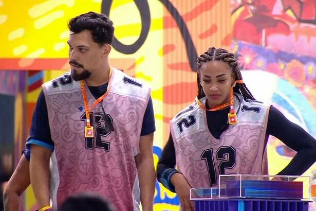 Líderes Vinicius e Aline na definição VIP e Xepa do BBB 25