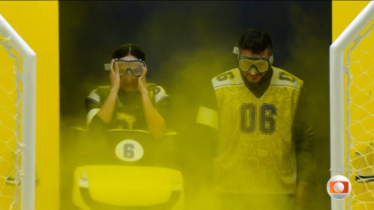 Arleane e Marcelo sofrem consequência na Prova de Resistência do BBB 25