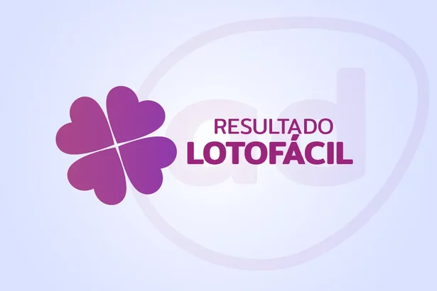Arte do resultado da Lotofácil
