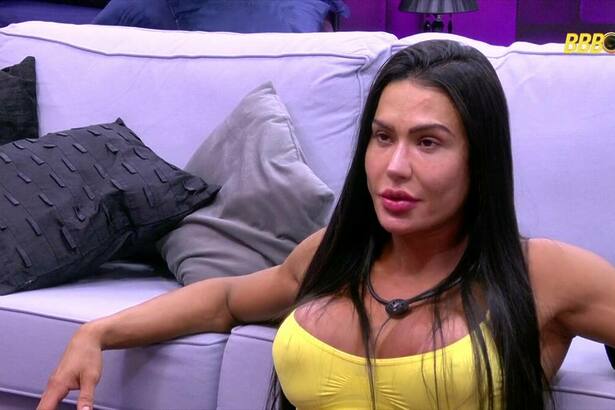 Gracyanne Barbosa no Quarto Secreto do BBB 25
