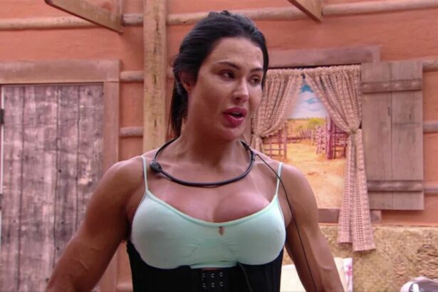 Gracyanne Barbosa no quarto do BBB 25