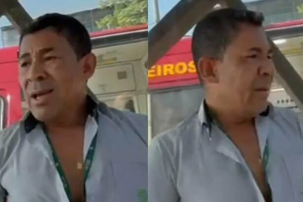 Motorista do ônibus em choque em trecho de entrevista na GloboNews