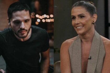Dudu Borges e Deborah Secco em uma montagem