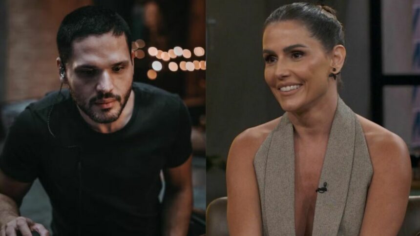 Dudu Borges e Deborah Secco em uma montagem