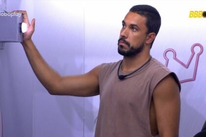 Maike em trecho da Prova do Líder no BBB 25