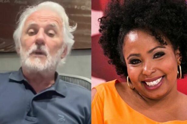 Otávio Mesquita e Juliana Oliveira em uma montagem