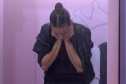 Renata em trecho da 8ª Prova do Líder do BBB 25