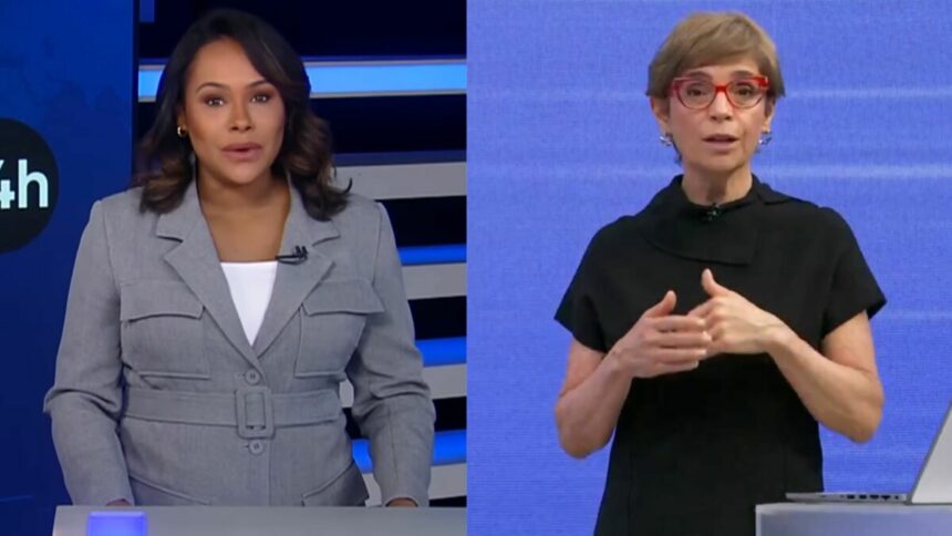 Salcy Lima e Renata Lo Prete em uma montagem