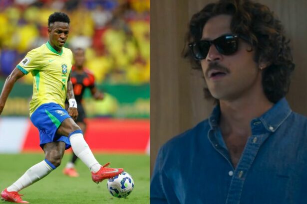 Vinicius Jr e Mavi em Mania de Você numa montagem