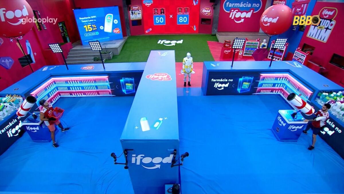 Arena da 11ª prova do anjo do BBB 25