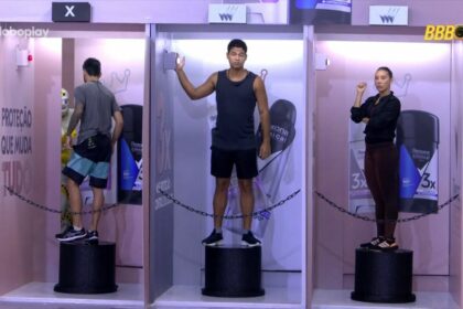 Dummy abre porta da cabine e tira João Gabriel da Prova do Líder de Resistência