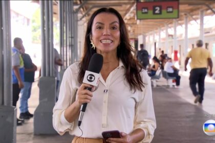 Ana Paula Araújo direto da Central do Brasil em uma edição especial do Bom Dia Brasil