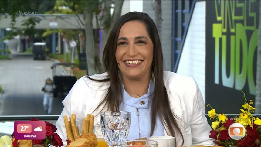 Daniele Hypolito em trecho do Café com o Eliminado no Mais Você