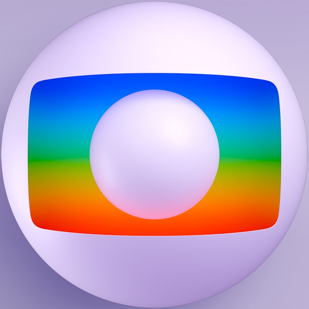Novo logo da TV Globo em comemoração aos 60 anos resgata o degradê colorido, presente em versões anteriores da marca, mas mantém a estrutura branca e minimalista adotada em 2021