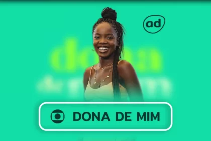Protagonista da Dona de Mim na arte do resumo semanal