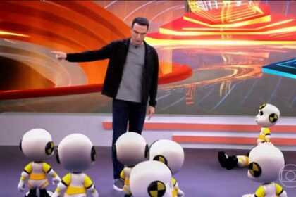 Tadeu schmidt dando bronca nos minidummies do bbb 25