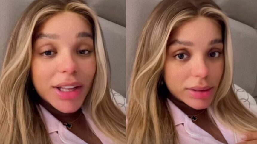 Brunna Gonçalves compartilhando detalhes do pós-parto no Instagram