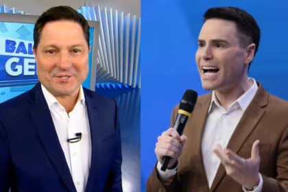 Eleandro Passaia e Luiz Bacci em uma montagem