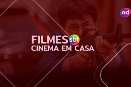 Arte Gráfica dos filmes do Cinema em Casa com a capa de Agentes Vanguard