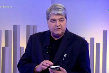 Datena em trecho do programa Brasil do Povo na RedeTV!