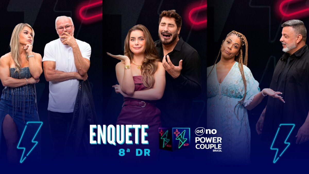 Power Couple 7: %%Enquete Power Couple: Quem deve ser salvo na 8ª DR?%%